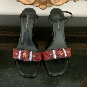 Michael Antonio Women's Wayde Metal Heeled Sandal